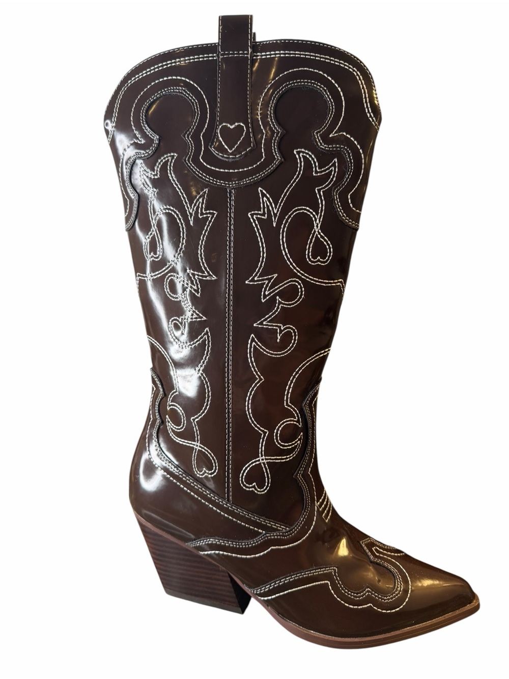 Billini Zaine Dark Cocoa Western Cowboy Boots Size 5